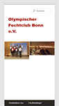 Mobile Screenshot of ofc-bonn.de